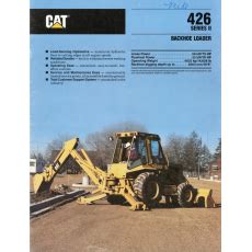 cat 426 skid steer|cat 426 series ii specs.